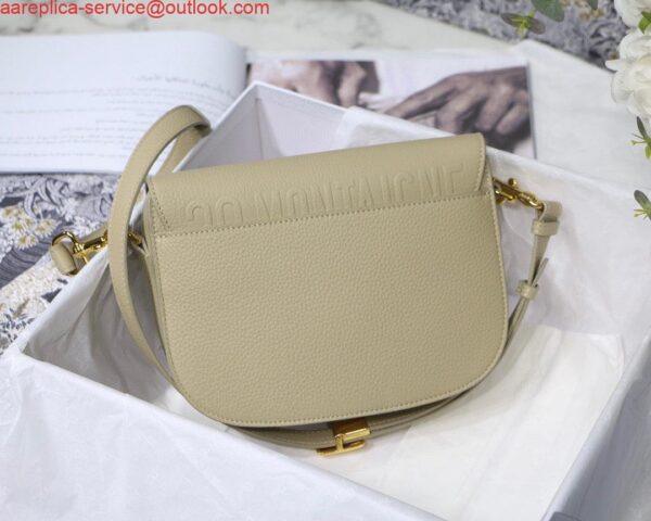 Replica Dior M9319 Medium Bobby Bag Beige Grained Calfskin 6