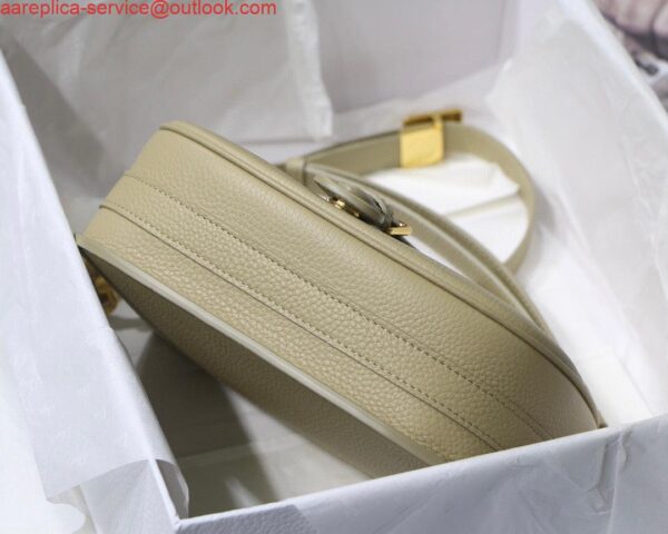 Replica Dior M9319 Medium Bobby Bag Beige Grained Calfskin 8