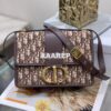 Replica Dior 30 Montaigne Oblique Jacquard Canvas Bag with Chain M9208 2