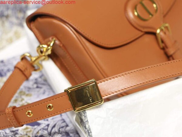 Replica Dior M9319 Medium dior Bobby bag Brown box Calfskin 4