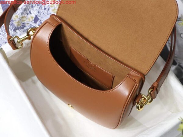 Replica Dior M9319 Medium dior Bobby bag Brown box Calfskin 8