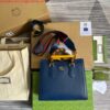 Replica Gucci 702732 Diana Mini Tote Bag Green leather 2