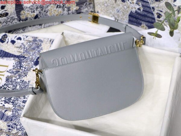 Replica Dior M9319 Medium dior Bobby bag Grey box Calfskin 5