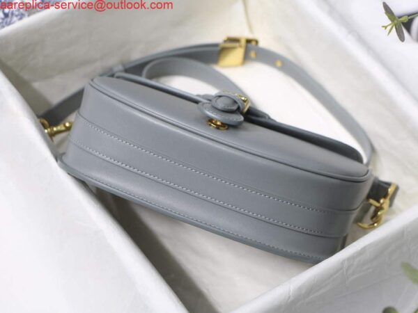 Replica Dior M9319 Medium dior Bobby bag Grey box Calfskin 8