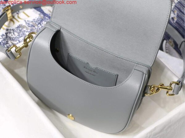 Replica Dior M9319 Medium dior Bobby bag Grey box Calfskin 9