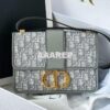 Replica Dior 30 Montaigne Oblique Jacquard Canvas Clutch Chain Bag M92