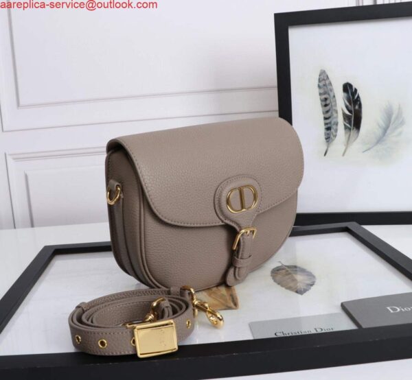 Replica Dior M9319 Medium dior Bobby bag Warm Taupe Grained Calfskin 2
