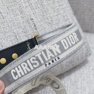 Replica Dior Adjustable Shoulder Strap 25 Grey 2