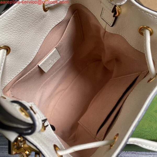 Replica Gucci 550621 Ophidia small GG bucket Shoulder tote bag Beige 9