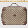 Replica Gucci GG Supreme Briefcase With Web 2