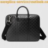 Replica Gucci GG Supreme Briefcase With Web