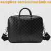 Replica Gucci Large Briefcase In GG Leather