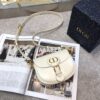 Replica Dior Bobby Bag in Grey Box Calfskin M9319U