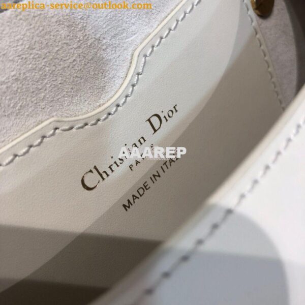 Replica Dior Bobby Bag in Latte Box Calfskin M9319U 13