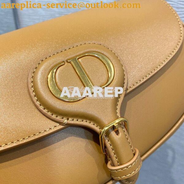 Replica Dior Bobby East-West Bag Amber Box Calfskin M9327 5