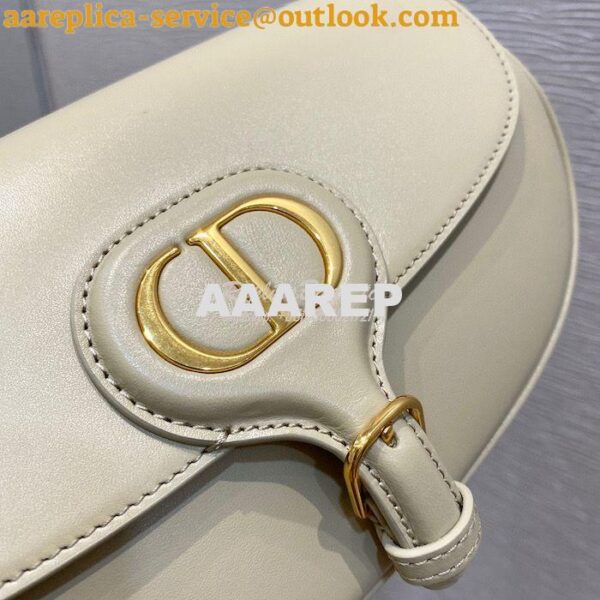 Replica Dior Bobby East-West Bag Beige Box Calfskin M9327 4