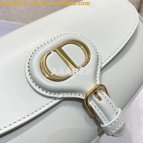 Replica Dior Bobby East-West Bag Latte Box Calfskin M9327 5