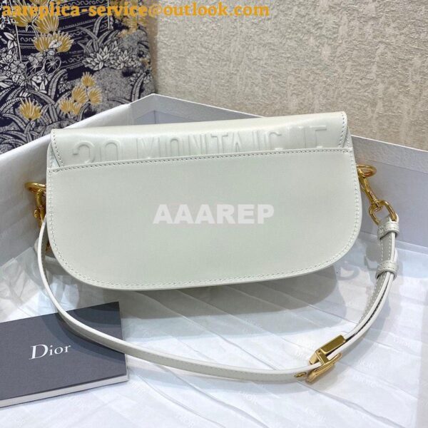 Replica Dior Bobby East-West Bag Latte Box Calfskin M9327 7