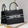 Replica Dior M1296 Medium Book Tote Black Multicolor Zodiac Fantastico Embroidery