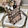 Replica Dior S5555 Mini Dior Book Tote Phone Bag Pink multicolor embroidery S1103 2