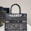 Replica Dior Book Tote bag in Ecru Multicolor Dior Jardin d'Hiver Embr 2