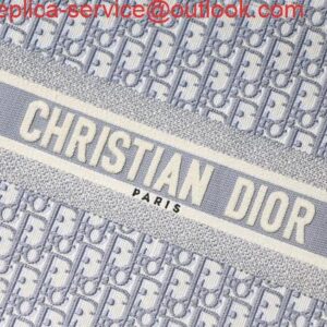 Replica Dior M1286 Book Tote Christian Dior Shoulder Shopping Bag Gray 2