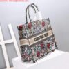 Replica Dior M1286 DIOR Book Tote Multicolor D-Stripes Embroidery