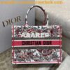 Replica Dior Book Tote bag in Multicolor Dior Flowers Embroidery 2