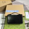 Replica Gucci 358933 GG Travel Document Package Black 2