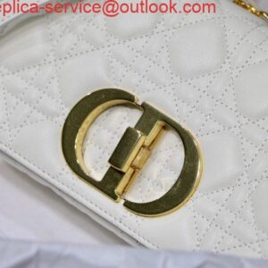 Replica Dior M9241 Dior Small Dior Caro Bag White