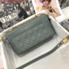 Replica Dior Medium Caro Bag Calfskin M9242 Gray 2