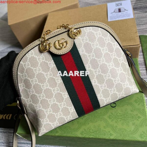 Replica Gucci 499621 Ophidia GG small shoulder bag Oatmeal 5