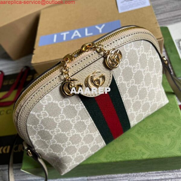 Replica Gucci 499621 Ophidia GG small shoulder bag Oatmeal 8