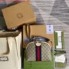 Replica Gucci 499621 Ophidia Small GG Shoulder Bag Beige Brown