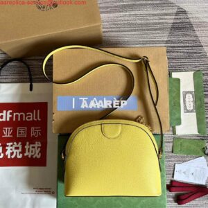 Replica Gucci 499621 Ophidia small shoulder bag with Double G yellow