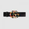 Replica Gucci Double G Belt 35/40mm Width Black 2018