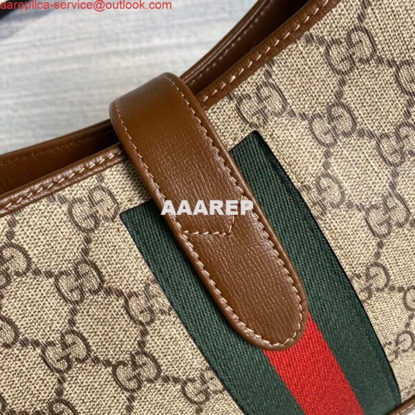 Replica Gucci 636706 Jackie Vintage Underarm Bag Brown 9