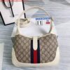 Replica Gucci 636706 Jackie Vintage Underarm Bag White and Black 2