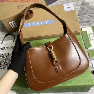 Replica Gucci 636709 Jackie 1961 Small Shoulder Bag Brown