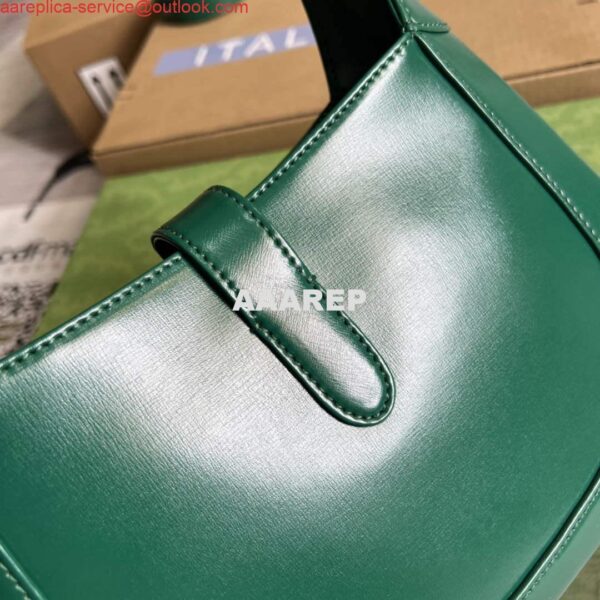 Replica Gucci 636709 Jackie 1961 Small Shoulder Bag Green 9