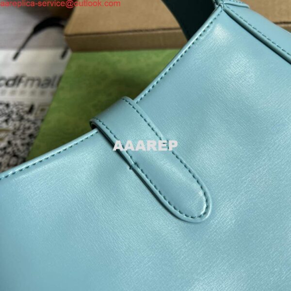 Replica Gucci 636709 Jackie 1961 Small Shoulder Bag Light blue 8