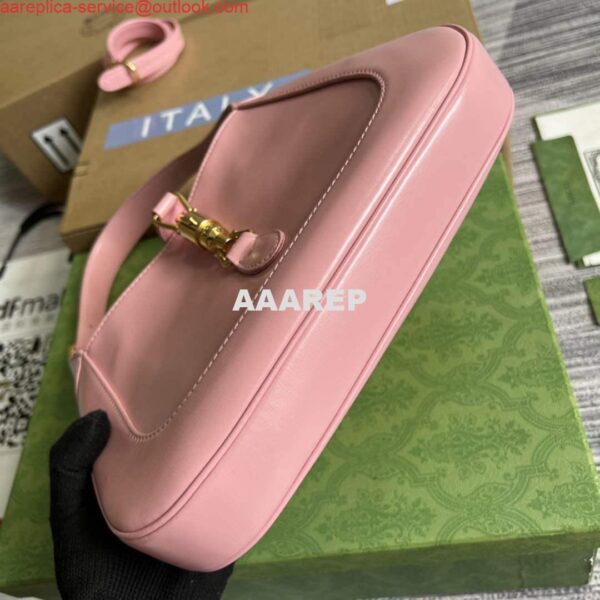 Replica Gucci 636709 Jackie 1961 Small Shoulder Bag Pink 5