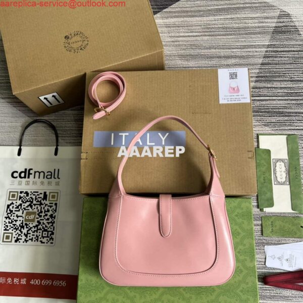 Replica Gucci 636709 Jackie 1961 Small Shoulder Bag Pink 7