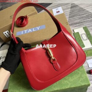 Replica Gucci 636709 Jackie 1961 Small Shoulder Bag Red 2