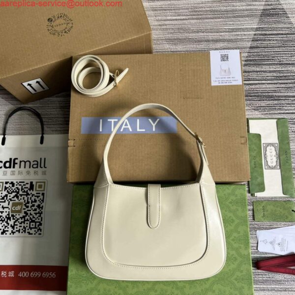 Replica Gucci 636709 Jackie 1961 Small Shoulder Bag White 3