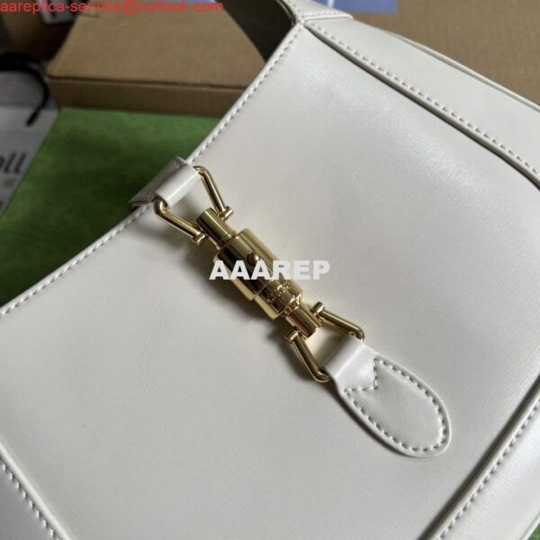 Replica Gucci 636709 Jackie 1961 Small Shoulder Bag White 6