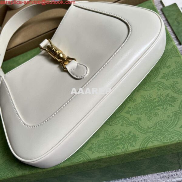 Replica Gucci 636709 Jackie 1961 Small Shoulder Bag White 7