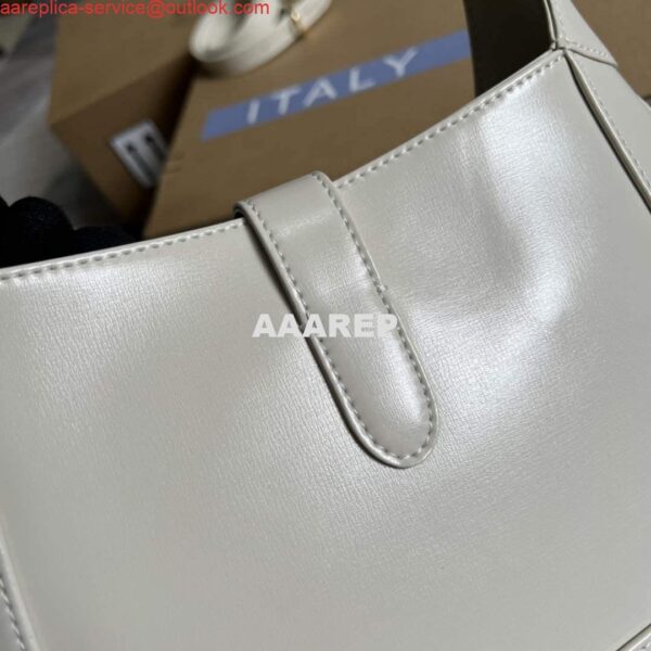 Replica Gucci 636709 Jackie 1961 Small Shoulder Bag White 9