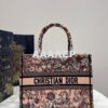 Replica Dior Book Tote bag in Pink Multicolor Constellation Embroidery