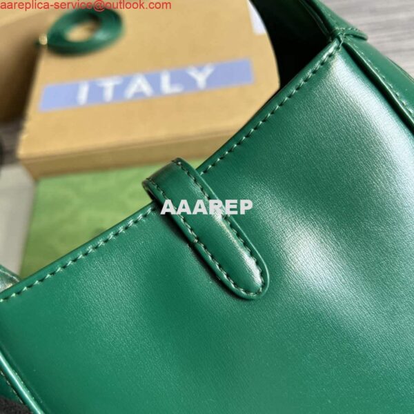 Replica Gucci 637091 Jackie 1961 mini shoulder bag Green 5